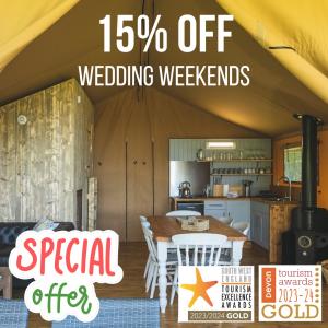 15% Off Wedding Weekends Image