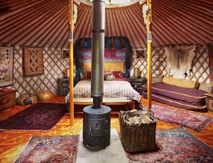 Sopley Lake Yurt Camp Image