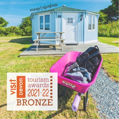 North Devons Glamping business triumphs at the Devon Tourism Awards