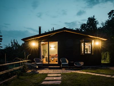 The Chestnut Cabin (with hot tub) Image